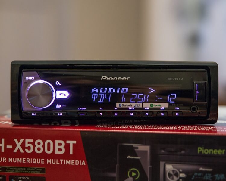 Pioneer MVH X580BT фото 2